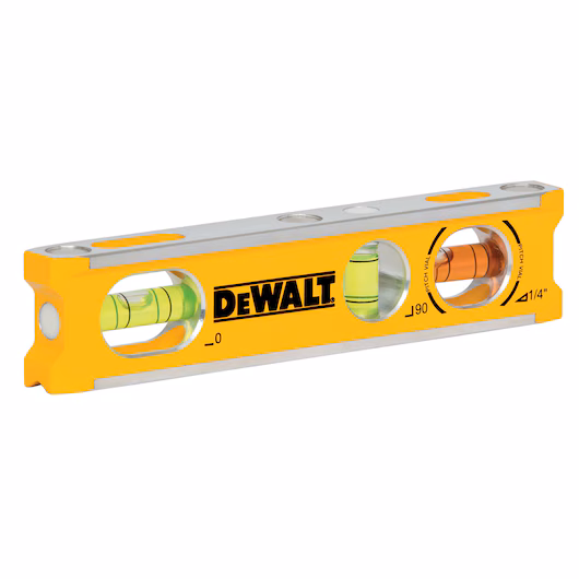 DeWalt DWHT42525-0 Billet Torpedo Spirit Level, 165mm / 6.5in